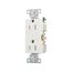 Heavy-Duty Industrial Duplex Receptacle, #14-10 Awg 15A 125V, Impact-Resistant & Back Body, TR6252W-BOX