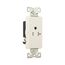 Heavy-Duty Industrial Single Receptacle, #14-10 Awg 20A 125V, Light Almond, TR6350LA-BOX