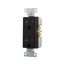 Heavy-Duty Industrial Duplex Receptacle, #14-10 Awg 20A 125V, Black, TR6352BK-BOX