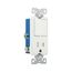 Commercial Combo Switch, Auto-Grnd, #14-#12 Awg 15A 120/277V Switch, 125V Recept, Rocker, White, TR7730W