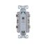 Led Nightlight w/ Duplex Receptacle, #12-#14 Awg 15A, Flush Mount, 120/277V, 2-Pole 3-Wire, TR7734W-BOX