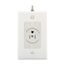 Commercial Single Receptacle, #14-10 Awg 15A, Recessed 125V, Side Wire, TR775W-BOX-SP