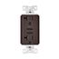 Combination 3.6A Usb Charger With Duplex Receptacle, 20A, 125V, Rb, #12-14 Awg, TR7766RB-KB-L