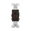 Commercial Single Receptacle, #14-10 Awg 15A 125V, Side Wire, Brown, TR817B-BOX