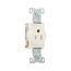 Commercial Single Receptacle, #14-10 Awg 15A 125V, Side Wire, Light Almond, TR817LA-BOX