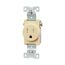 Commercial Single Receptacle, #14-10 Awg 15A 125V, Side Wire, Ivory, TR817V-BOX