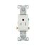 Commercial Single Receptacle, #14-10 Awg 15A 125V, SideWire, Impact-Resistant & Back Body, Pvc, TR817W-BOX