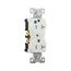 Arrow Hart Heavy-Duty Duplex Receptacle, #14-10 Awg 20A, 125V, Pvc Body, 5-20R, Duplex, TR8300W