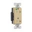 Arrow Hart Duplex Receptacle, #14-10 Awg 20A, Healthcare 125V, Ivory, Pvc Body, 5-20R, Duplex, TR8362V