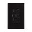 Slim Afgf Receptacle, Self-Test, #14 -10 Awg 20A 125V, Afgf, Black, 5-20R, 2-Pole 3-Wire, TRAG20BK