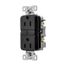 Tamper-Resistant, Self-Test Gfci, 15A, 125V, Black, Slim Design, TRGF15BK