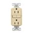 Tamper-Resistant, Self-Test Gfci, 15A, 125V, Ivory, Slim Design, 3 Pack, Retail Box, TRGF15V-3-L