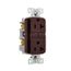 Tamper-Resistant, Self-Test Gfci, 20A, 125V, Brown, Slim Design, TRGF20B