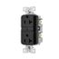 Tamper-Resistant, Self-Test Gfci, 20A, 125V, Black, Slim Design, TRGF20BK