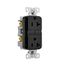 Tamper-Resistant, Self-Test Gfci, 20A, 125V, Black, Slim Design, TRGF20BK