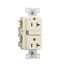 Tamper-Resistant, Self-Test Gfci, 20A, 125V, Light Almond, Slim Design, TRGF20LA