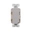 Tamper-Resistant, Self-Test Gfci, 20A, 125V, Ivory, Slim Design, TRGF20V