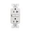 Tamper-Resistant, Self-Test Gfci, 20A, 125V, White, 50 Pack, Slim Design, TRGF20W-50