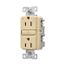 Tamper-Resistant, Controlled, Self-Test Gfci, 15A, 125V, Ivory, Slim Design, TRGFC15V