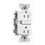 Tamper-Resistant, Controlled, Self-Test Gfci, 15A, 125V, White, Slim Design, TRGFC15W