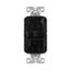 Tamper-Resistant, Controlled, Self-Test Gfci, 20A, 125V, Black, Slim Design, TRGFC20BK