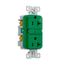 Tamper-Resistant, Controlled, Self-Test Gfci, 20A, 125V, Green, Slim Design, TRGFC20GN