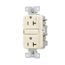 Tamper-Resistant, Controlled, Self-Test Gfci, 20A, 125V, Light Almond, Slim Design, TRGFC20LA