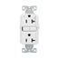 Tamper-Resistant, Controlled, Self-Test Gfci, 20A, 125V, White, Slim Design, TRGFC20W