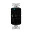 Tr Hg Gfci, 15A, 125V, Black, Slim, TRGFH15BK