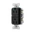 Tr Hg Gfci, 15A, 125V, Black, Slim, TRGFH15BK