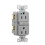 Tr Hg Gfci, 15A, 125V, Gray, Slim, TRGFH15GY