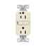 Tr Hg Gfci, 15A, 125V, Light Almond, Slim, TRGFH15LA
