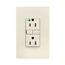 Tr Hg Gfci, 15A, 125V, Light Almond, Slim, TRGFH15LA
