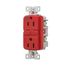Tr Hg Gfci, 15A, 125V, Red, Slim, TRGFH15RD