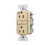 Tr Hg Gfci, 15A, 125V, Ivory, Slim, TRGFH15V