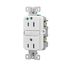 Tr Hg Gfci, 15A, 125V, White, Slim, TRGFH15W