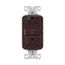 Tr Hg Gfci, 20A, 125V, Brown, Slim, TRGFH20B