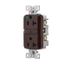 Tr Hg Gfci, 20A, 125V, Brown, Slim, TRGFH20B
