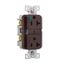 Tr Hg Gfci, 20A, 125V, Brown, Slim, TRGFH20B
