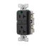 Tr Hg Gfci, 20A, 125V, Black, Slim, TRGFH20BK