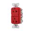 Tr Hg Gfci, 20A, 125V, Red, Slim, TRGFH20RD