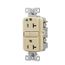 Tr Hg Gfci, 20A, 125V, Ivory, Slim, TRGFH20V