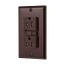 Gfci Receptacle, Audible Alarm, Self-Test, #14 -10 Awg 15A 125V, Black, 2-Pole 3-Wire, TRSGFA15BK