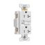 Gfci Receptacle, Audible Alarm, Self-Test, #14 -10 Awg 20A 125V, 2-Pole 3-Wire, TRSGFA20W