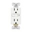 Gfci Receptacle, 15A, 125 Vac, Ivory A41, TRSGFS15V-M-L