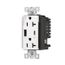 Combination Usb Type-Ac Charger With Power Delivery, 20A 5-20R Receptacle, 60W,125Vac, W, TRUSBPDAC20W-BOX