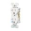 Commercial Duplex Receptacle, #14-10 Awg 20A 125V, Back & Side, Ivory, Weather Resistant, TWRBR20WBXSP