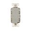 Tamper And Weather-Resistant, Self-Test Gfci, 15A, 125V, Gray, Slim Design, TWRGF15GY