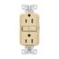 Tamper And Weather-Resistant, Self-Test Gfci, 15A, 125V, Ivory, Slim Design, TWRGF15V