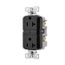 Tamper And Weather-Resistant, Self-Test Gfci, 20A, 125V, Black, Slim Design, TWRGF20BK
